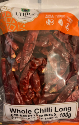 Dry Red chillies 100gms